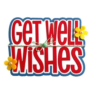 Crafts & Sewing The Stamps of Life Get Well Wishes Shaped Card Fold-it Die Set