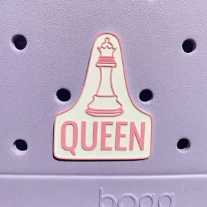 Bogg Bag Charm Queen - Choose Your Color! / Bogg Bag Charms / Bogg Bag Tags / Bogg Bag Accessories / Pool Bag Charms / Queen Charm