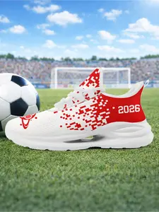 COOLCUSTOMIZE Men's SUI 2026 Soccer Pixel Art  Sports Shoes, Stylish Breathable Running Sneakers, Casual  Footwear