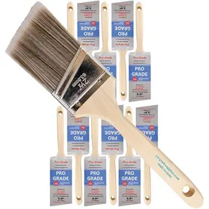 Paint Brushes - 12Ea 2.5" Angle Brushes