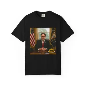Funny presidential Unisex T-Shirt: Humor Gift, Office Fan Apparel, Casual Wear, Geeky Tee, Gift for Him/Her