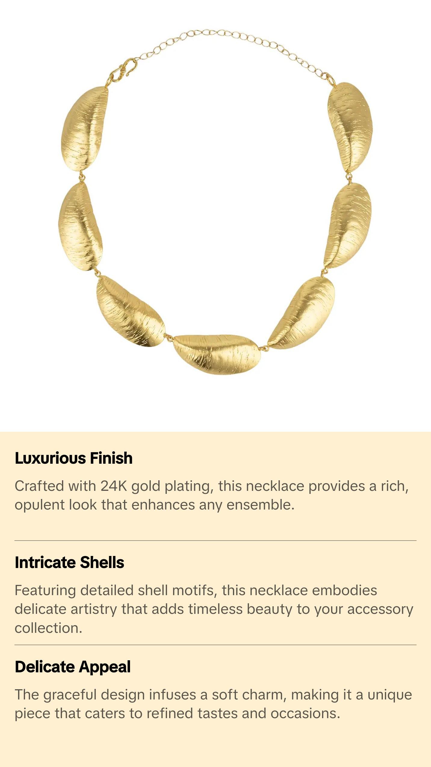 Shells Harmony Necklace