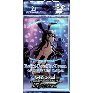 Weiß Schwarz - Rascal Does Not Dream of Bunny Girl Senpai Pack [Second Edition] (ENG)