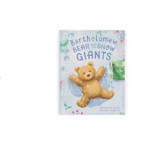 Jellycat Bartholomew Bear and the Snow Giants Book