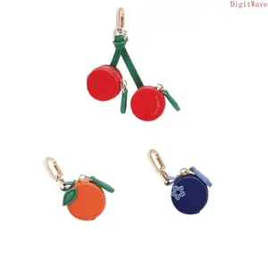 Cute 3D Fruit  Charm Keychain, Adorable Y2K Aesthetic  & Backpack Decor Pendant, Lightweight & Durable Stylish Accessory, Perfect Gift for Fruit Lovers for Daily Casual & All-Season Use car interior room multifunctional shoulder bag