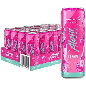 Alani Nu Energy Drink - Pink Slush by Paris Hilton (12 Drinks, 12 Fl Oz. Each)