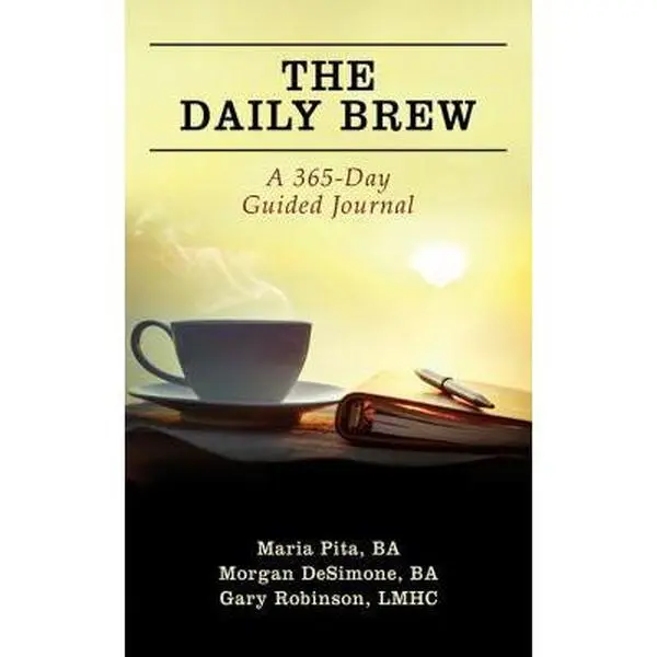 Used Book - The Daily Brew: A 365-Day Guided Journal with 365-Day Template, Journaling Ideas, Writing Prompts & Active Hands-On Exercises by Pita Ba, Maria (Paperback, English) - Career & Self-Help Humanities Book