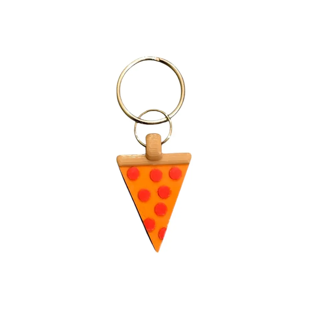 Pizza Keychain