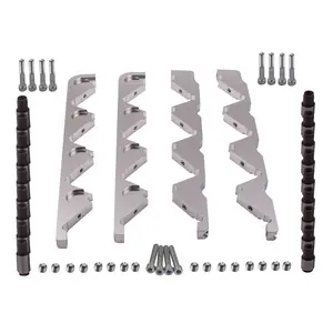 Compatible for Chevy big-block 454 Rocker Stud Girdle Kit Sliver W/ 7/16