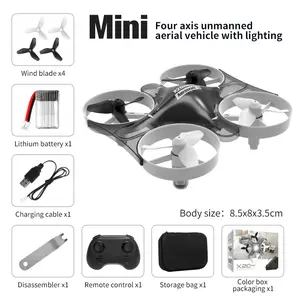 X20 mini drone Aerial photography GPS positioning folding toy remote-controlled airplane rolling safety 2.4G one-click takeoff
