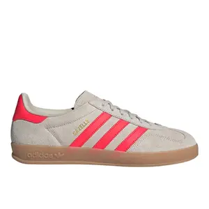 adidas Mens Gazelle Indoor Lace Up Sneakers Shoes Casual - Grey