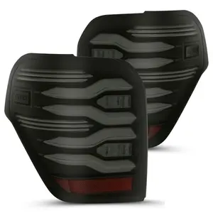 AlphaRex 10-24 Toyota 4Runner LUXX-Series LED Tail Lights Black