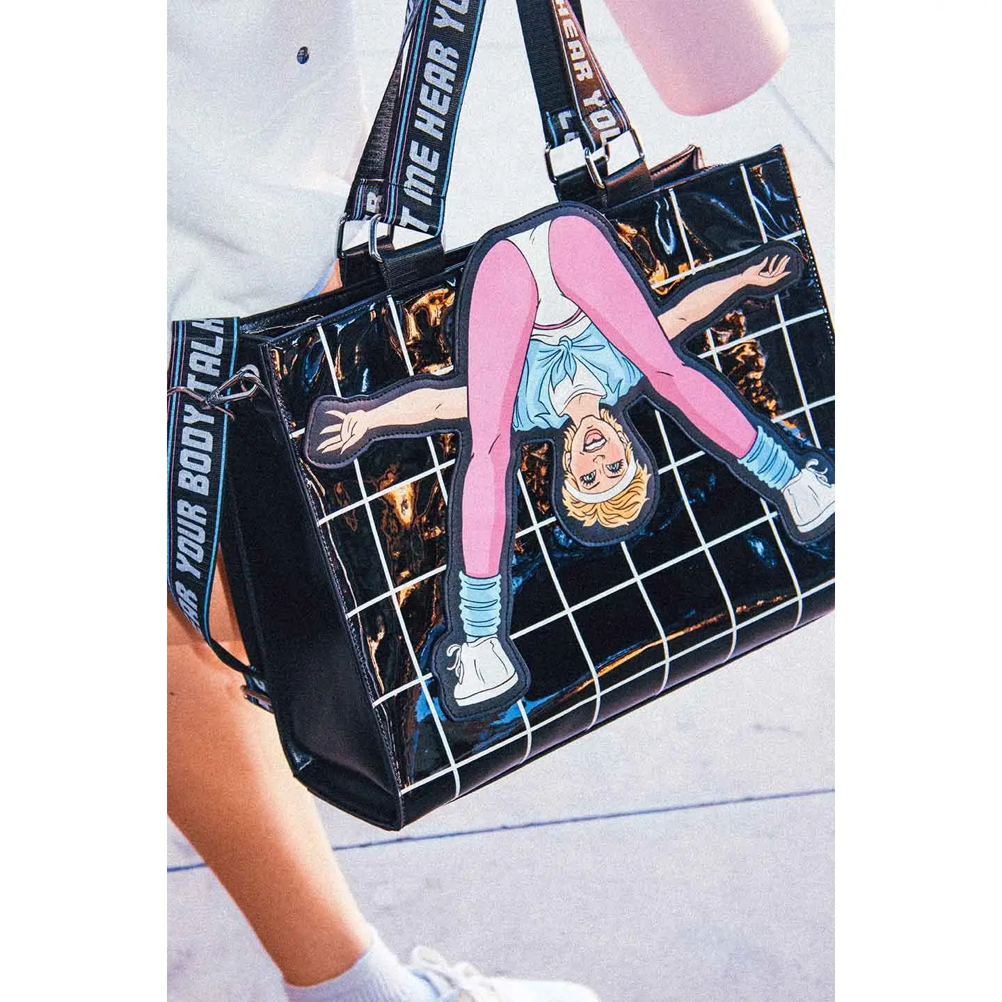 Body Talk Tote Bag