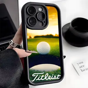 Sport Golf Ball Titleist  Phone Case for iPhone 17 Pro Max 15 Pro 16 14 Plus 12 13 Mini 11 Pro Shockproof soft cover