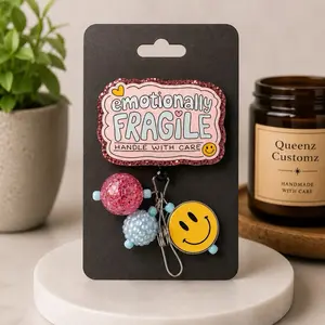 Badge Reel WITH beads - LIVE CLAIM ONLY