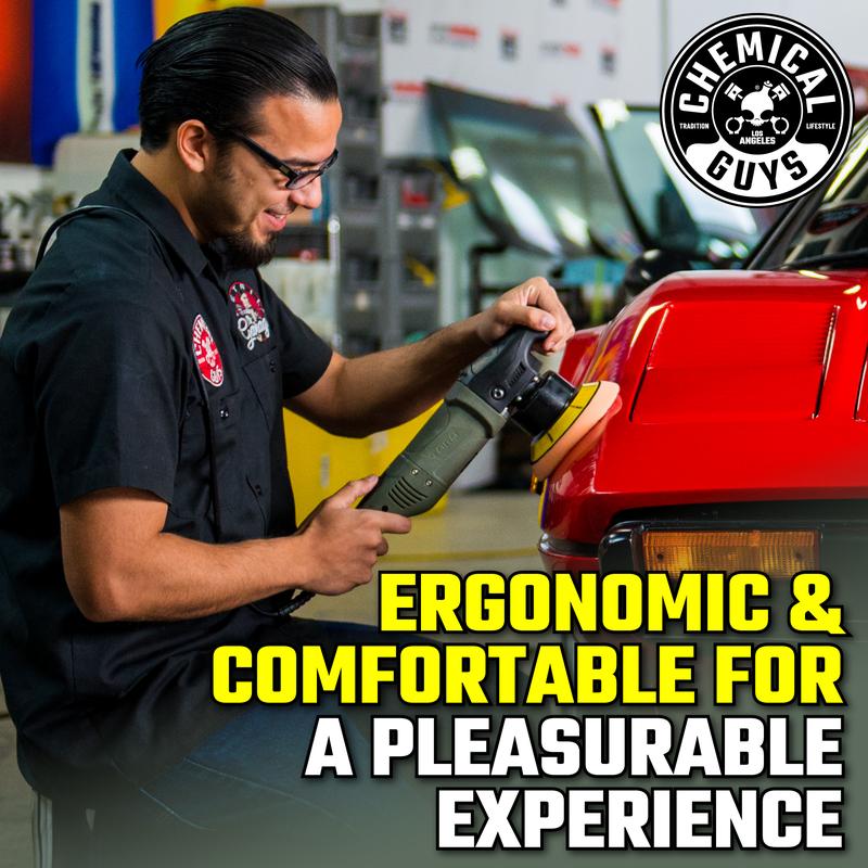 CHEMICAL GUYS TORQX Detail On The Go Mobile Polishing Kit with FREE Quick Load Carrying Caddy – Compact Dual Action Polisher Kit with Cutting & Finishing Pads, Compounds & Polishes, Ideal for Paint Correction, Swirl Removal & Headlight Restoration