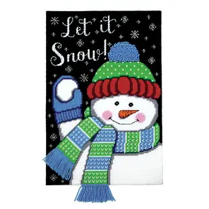 Snow Much Fun Plastic Canvas Wall Hanging Kit