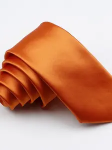 Men's 6cm Solid Color Tie, Fine Satin Material, Business Fashion Durable Design, Perfect Gift Choice, All Seasons Wear, High Quality