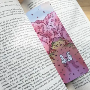 Matte Sakura Bunny Bookmark