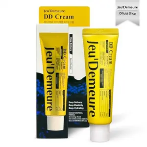 [JEU'DEMEURE] Reverse Aging DD Cream, Intensive Face & Neck Moisturizer with Peptide, DermiShuttle, Ceramide & Hyaluronic Acid for Deep Hydration, Firming, Anti-Aging (50g/ 1.7oz)