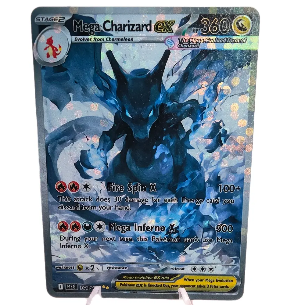 blue mega charizard pokemon card Pokemon: Mega Charizard X ex Ultra Premium Collection main image 1