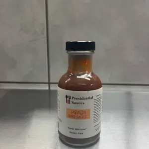 Peach - bbq - sauce - all purpose- vegan - gluten free -  Flavor -  Dip -