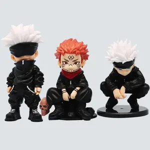 Jujutsu Kaisen Anime Figure 3 Style Satoru Gojo Action Figure Lord of the Curse Sukuna Figurine Collection Model Doll Toys