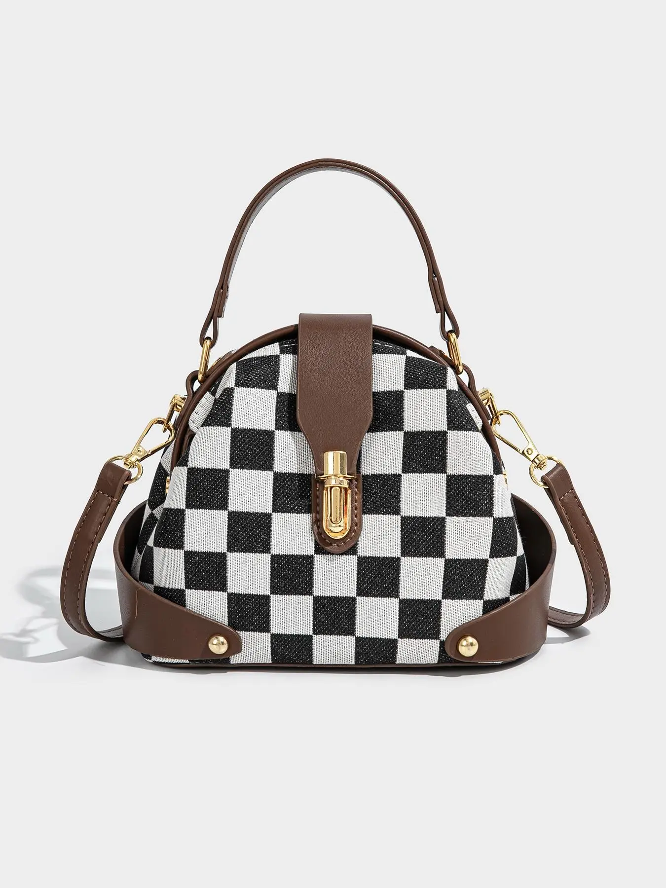 Leopard print shell handbag, Fashionable patterned bag, niche design versatile shoulder crossbody commuter bag, suitable for daily matching, commuting