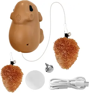 Moving Cat Toy - Sensor Activated Automatic Ball, Interactive Kitten Toy with Random Movement, Cute Indoor Exercise Toys for Small Medium Large Cats, Boredom Relief Simulation, Pet Play Entertainment