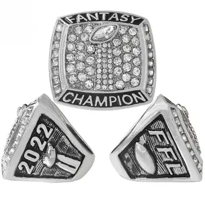 2022 Fantasy Football  Championship Ring New Ring Men fashion metal  large ring