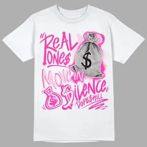Triple Pink Dunk Low T-Shirt Real Ones Move In Silence Graphic Black Breathable Clear Cropped