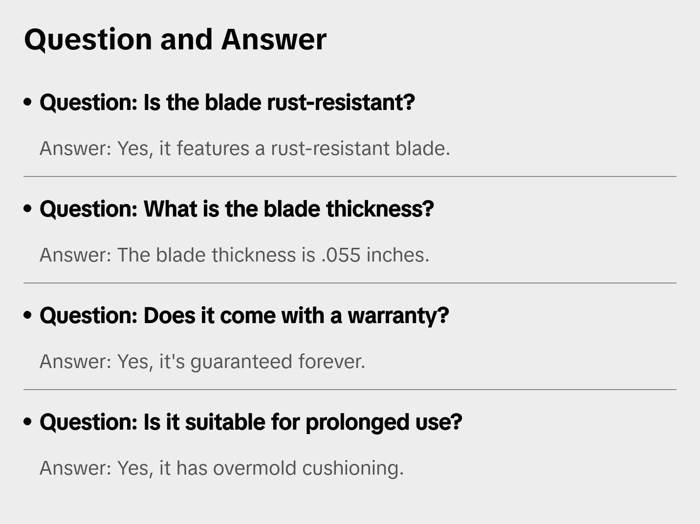 Hyde 5" Putty Knife (clearance)