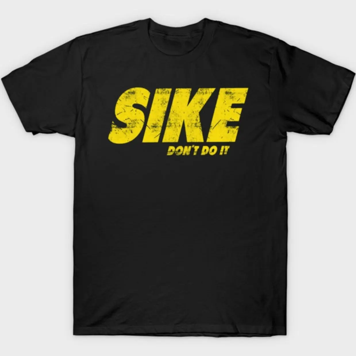 Women's Casual Short-Sleeve Classic T-Shirt, Women's Tops Clothes, Style 9Y3 "Sike Don't Do It" Graphic, Outdoors, Athletic
