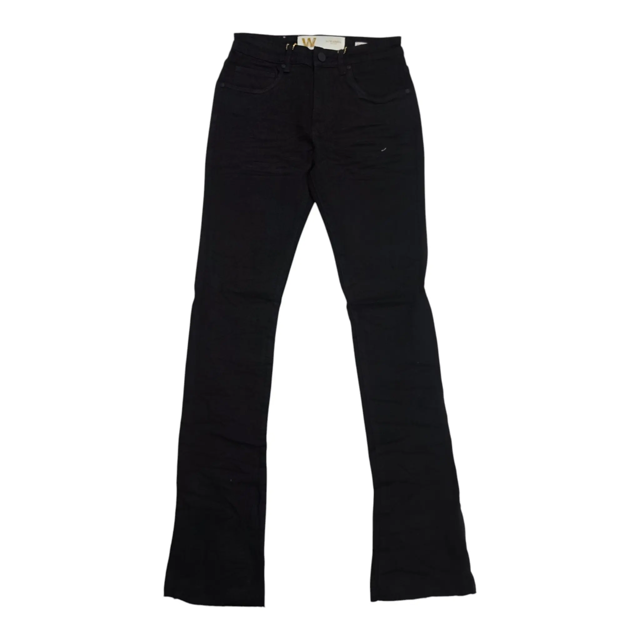 WAIMEA MEN'S STACKED JEANS JET BLACK M8211D