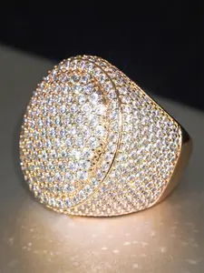 1 PC Luxury Cubic Zirconia Marquise Cut Ring For Women For Wedding Engagement Party Jewelry Valentine's Day Gift