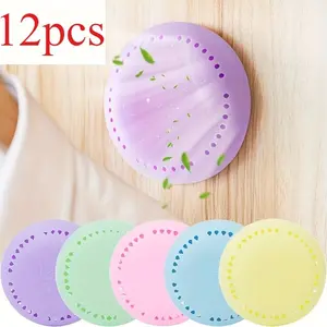 12 Scented Fragrance Sheets + 2 Lavender Rose Air Freshener Boxes, Long-Lasting Odor Removal for Home Car Bathroom Closet, Includes Compressed Deodorant Tablets