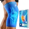 Fitomo Knee Ice Pack Wrap Brace - 25% Longer 3D Cooling Gel Pad, 360° Compression Hot/Cold Therapy, Reusable Adjustable Strap Support for Athletes' After-Games Pain Relief, Swelling Reduction, Daily Use for Everyday Users