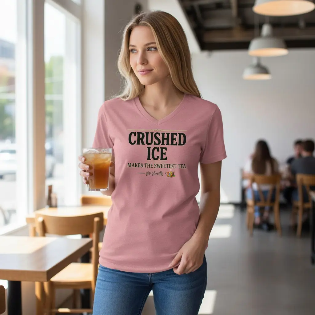 Crushed Ice Tee | Christina Talks Tea Collab | Satirical Statement Shirt