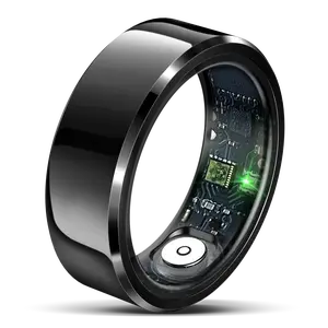 Health Monitoring Smart Ring with Heart Rate, Activity and Sleep Tracking, Compatible with iPhone and Android, Waterproof Fitness Jewelry Rechargeable