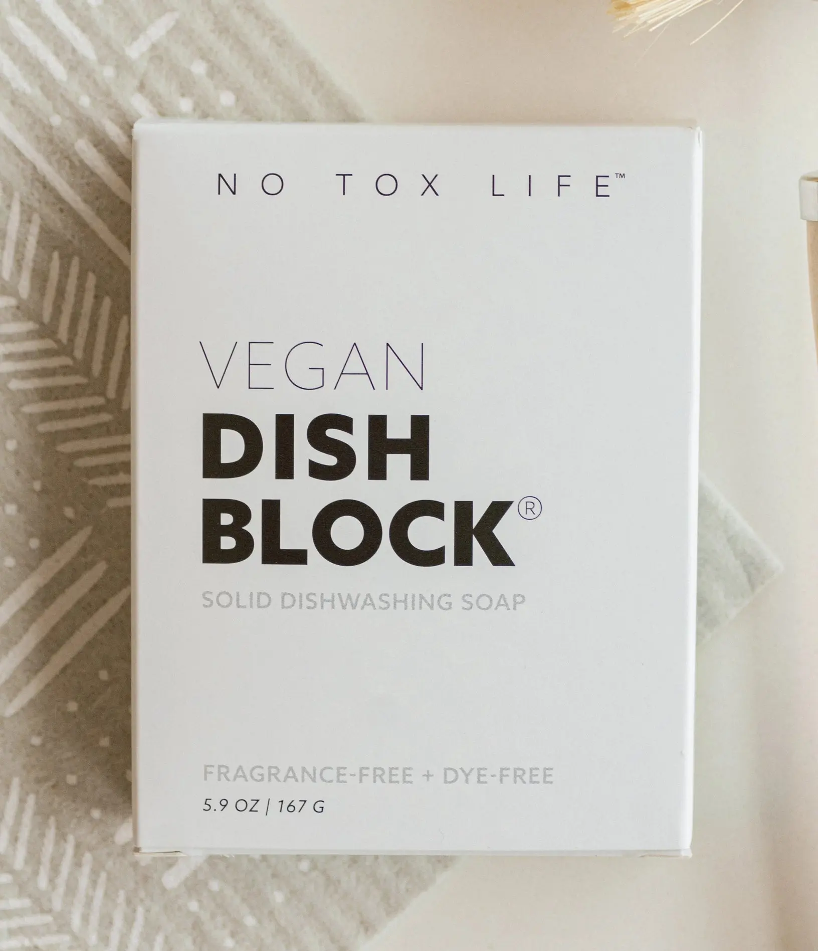 DISH BLOCK® Soap - Zero waste dish and household cleaning soap