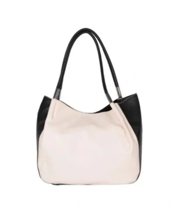 ALFANI Bangle Tote In Cloud/black/silver