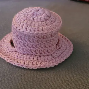 crochet cat bucket hat