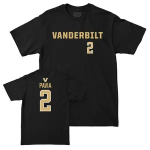 Vanderbilt Football Black Sideline Tee - Diego Pavia