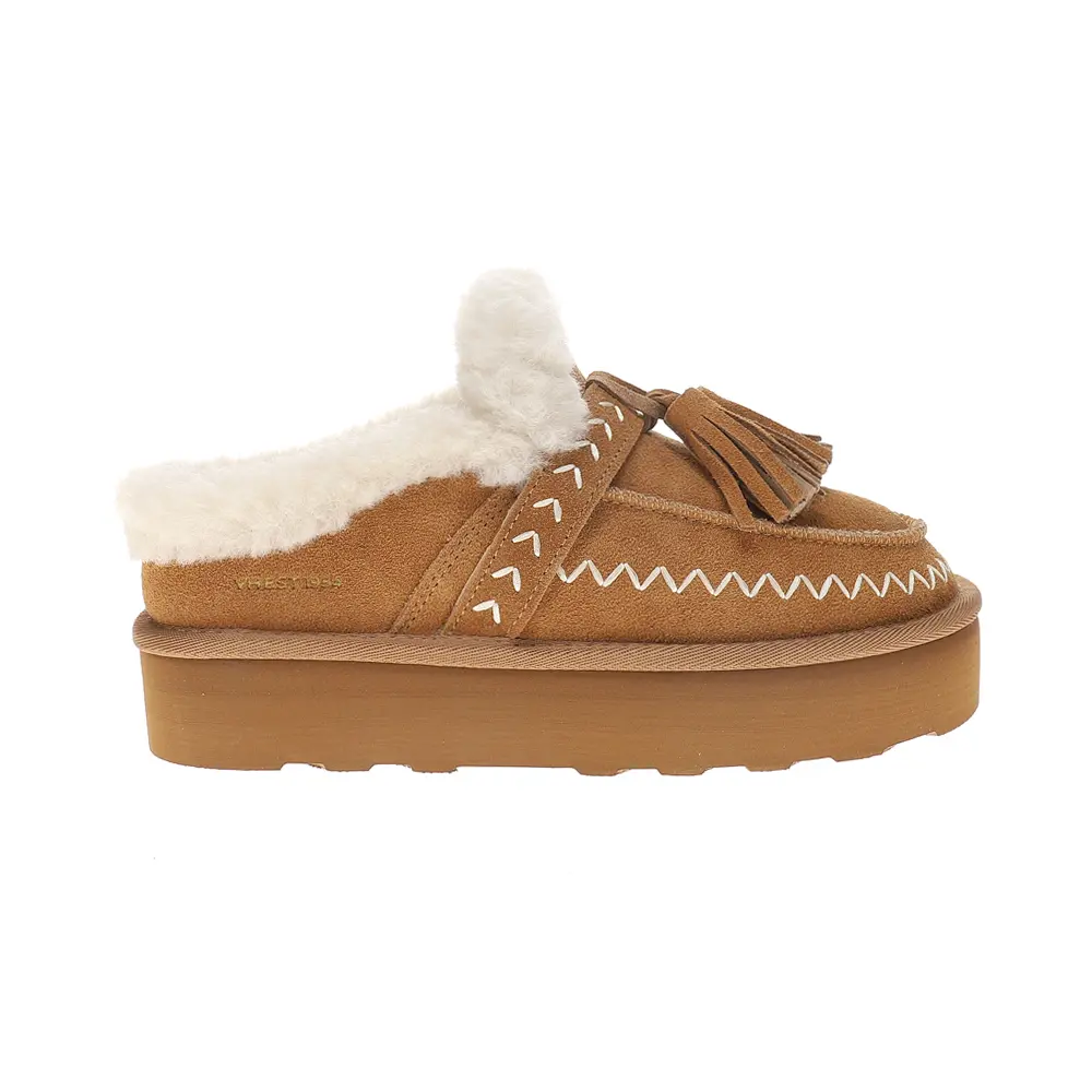 Vintage Havana Womens Charm Slip On Casual Slippers Casual - Brown Vintage Havana Womens Charm Slip On Casual Slippers Casual - Brown