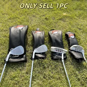 Premium Stylish Golf Club Head Cover, Durable Protection with Shock-Absorbing Ballistic Layer, Ideal for Daily Rounds & Outdoor Adventures, Golf Accessory, Golf Putter