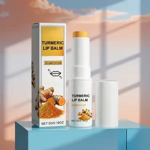 Turmeric Moisturizing Hydrating Lip Balm 5g, Gentle Ingredients for Hydrated Lips, Non-Irritating Care, Suitable for Most Lip Types