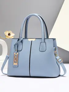 Fashionable Plain Color Women's Handbag, Large Capacity Tote Bag, Simple Versatile Shoulder Bag, Elegant Crossbody Bag, Casual Crossbody Bag