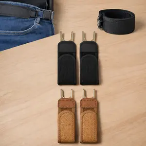 Invisible tactical elastic belt, suitable for both men and women. Patent number: No buckle design, invisible design. Adjustable side design. Tactical-level elastic support.