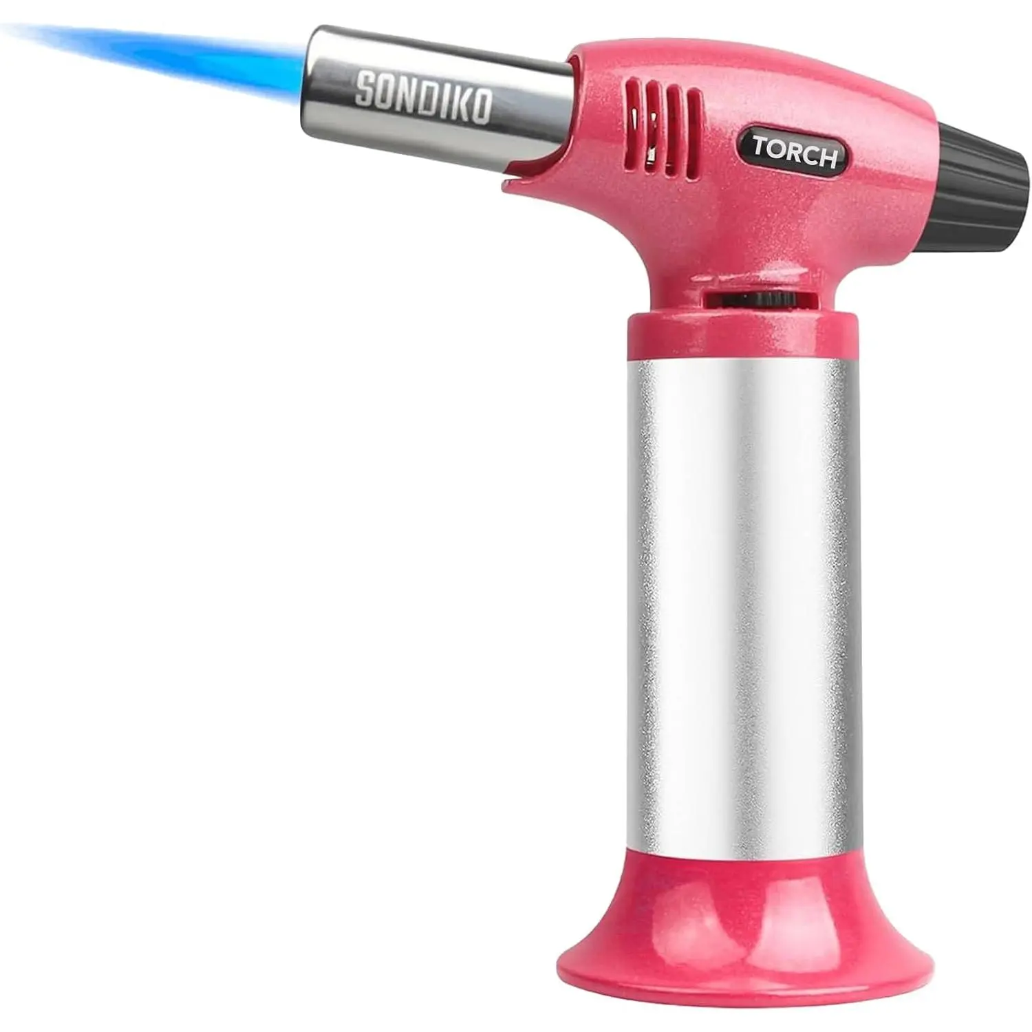 Butane Torch PS400, Culinary Kitchen Torch Refillable Blow Torch Lighter with Safety Lock&Continuously Flame for Cooking, Creme Brulee, BBQ, DIY&Soldering(Butane Gas not Included)