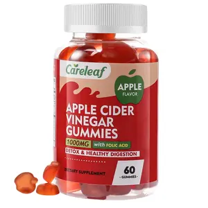 ACV Energy & Wellness Gummies - 1000mg with Beetroot & Pomegranate for Metabolic & Digestive Support - Rich in Vitamins B6, B12, Folic Acid & Iodine - Boosts Energy & Weight Management - Vegan, Gluten-Free, Non-GMO, 60 Ct
